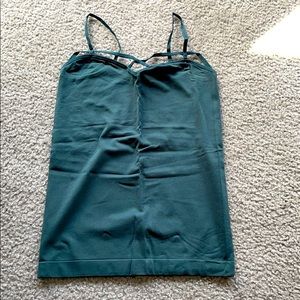 3/$15 Front crisscross tank top
